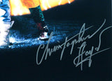 Christopher Lloyd Signed 16x20 Photo Back to the Future II Poster- JSA Auth *S