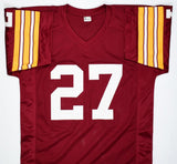 Kenny Houston Autographed Maroon Pro Style Jersey w/HOF- Prova *Black