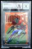 1997 Finest #269 Tony Gonzalez Kansas City Chiefs BAS Autograph 10