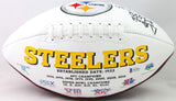 Donnie Shell Autographed Pittsburgh Steelers Logo Football w/HOF- Beckett W Auth