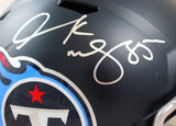 Derrick Mason Signed Tennessee Titans F/S Speed Helmet- Beckett W Hologram