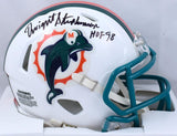 Dwight Stephenson Signed Miami Dolphins 97-12 Speed Mini Helmet w/ HOF- Prova