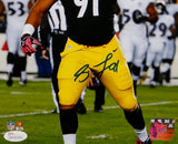 Stephon Tuitt Autographed Steelers 8x10 Vertical In Black Photo- JSA W Auth