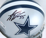 Leighton Vander Esch Autographed Dallas Cowboys Mini Helmet-Fanatics *Black