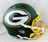 Davante Adams Signed Green Bay Packers F/S AMP Speed Helmet- JSA W Auth *White