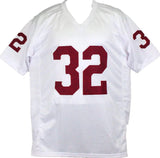 OJ Simpson Autographed White College Style Jersey w/ Heisman- JSA W *Silver