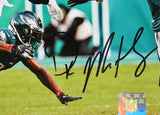 DK Metcalf Autographed Seattle Seahawks 8x10 v. Eagles FP Photo-Beckett W Holo