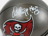 Warren Sapp Autographed TB Buccaneers 97-13 Mini Helmet w/HOF-Beckett W Hologram