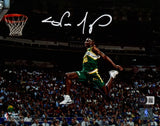 Shawn Kemp Signed Supersonics 8x10 Slam Dunk Photo *Horizontal- Beckett W Holo