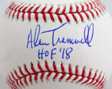 Alan Trammell Autographed Rawlings OML Baseball w/ HOF 18- Beckett W Hologram