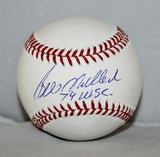 Bill Madlock Autographed Rawlings OML Baseball 79 WSC Insc -JerseySource Auth