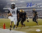 Keenan Reynolds Autographed Navy Midshipmen 8x10 Against Army Photo- JSA W Auth