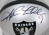 Shane Lechler Autographed Oakland Raiders Mini Helmet-Beckett W hologram