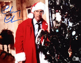 Chevy Chase Autographed 11x14 Christmas Vacation-Beckett W Hologram *Blue