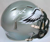 Donovan McNabb Autographed Eagles Flash Speed Mini Helmet-Beckett W Hologram