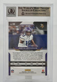 2020 Panini Prizm #398A Justin Jefferson Auto Minnesota Vikings BAS Autograph 10