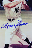 Moose Skowron Autographed 8x10 Batting Pose Photo - JSA *Blue