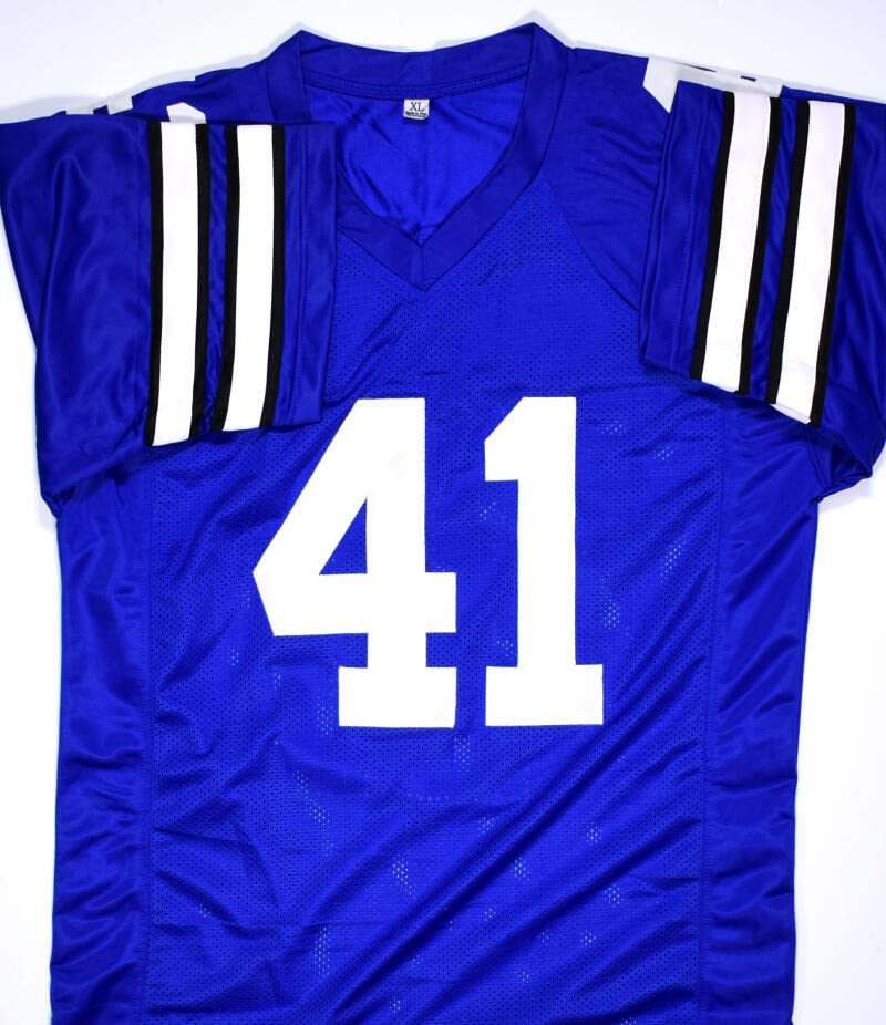 Charlie Waters Signed Custom Dallas Cowboys Thanksgiving Jersey (JSA) offers Signed XL