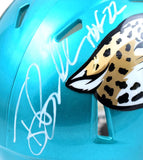 Tony Boselli Autographed Jaguars Flash Speed Mini Helmet w/HOF-Beckett W Holo