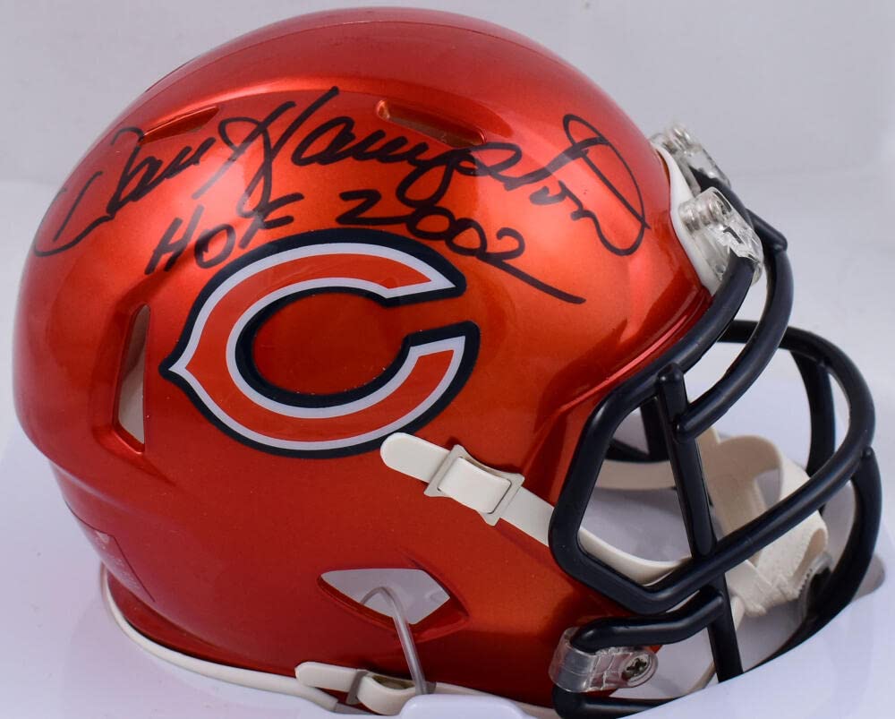 Dan Hampton fashion Autographed/Signed Jersey Beckett Sticker Chicago Bears