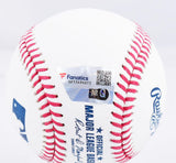 Johnny Bench Autographed Rawlings OML Baseball w/HOF  - Fanatics *Blue