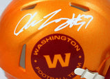 Chase Young Signed Washington Football Team Flash Speed Mini Helmet-Fanatics