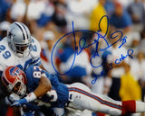 Kenny Gant Autographed 8x10 Cowboys Against Bills Photo W/ SB Champ- JSA W Auth