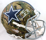 Jason Witten Autographed Cowboys F/S Camo Speed Authentic Helmet- Beckett W Holo