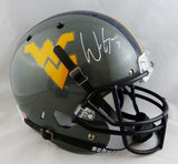 Will Grier Signed West Virginia Full Size Grey Schutt Helmet- JSA W Auth