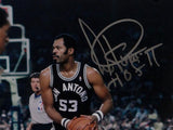 Artis Gilmore Signed Spurs 8x10 Looking to Pass Photo W/HOF- Jersey Source Auth