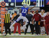 Odell Beckham Jr Signed Giants 16x20 PF vs Redskins Blue Jersey -JSA W Auth *Bl