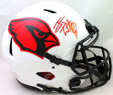 JJ Watt Autographed Arizona Cardinals F/S Lunar Authentic Helmet - JSA W Auth *R