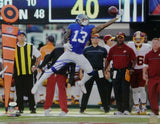 Odell Beckham Jr Signed Giants 16x20 PF vs Redskins Blue Jersey -JSA W Auth *Bl