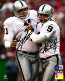 Shane Lechler Sebastian Janikowski Signed Raiders 8x10 Hug Photo-Beckett W Holo