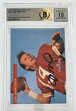 1993 Pro Line Profiles #559 Joe Montana Auto Kansas City Chiefs BAS Autograph 10