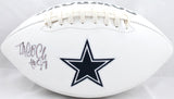 Taco Charlton Autographed Dallas Cowboys Logo Football JSA Witness Authenticated