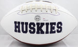 John Ross Autographed Washington Huskies Logo Football- JSA Witness Auth