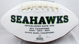 Kenny Easley Autographed Seattle Seahawks HOF 17 Logo Football- JSA Witness Auth