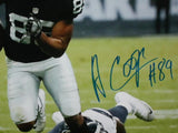 Amari Cooper Autographed Raiders 16x20 Against Texans PF. Photo- JSA W Auth