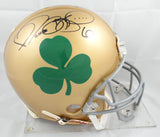 Jerome Bettis Autographed Notre Dame Irish F/S Schutt Authentic Helmet - JSA W