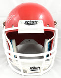 QB Legends Autographed Houston Cougars F/S Schutt Helmet - JSA W