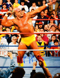 Hulk Hogan Autographed 16x20 Flex Photo -Beckett Hologram *Blue *Bottom