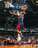 Steve Francis Signed Rockets 16x20 FP Photo Dunking vs Kings- Beckett Witness