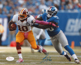 Jason Pierre Paul Autographed 8x10 Going After RG3 Photo- JSA W Authenticated