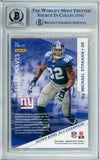 2019 Elite Title Waves #13 Michael Strahan RC New York Giants BAS Autograph 10