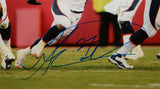 Knowshon Moreno Autographed 16x20 Horizontal Running Photo- JSA Authenticated