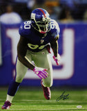 Jason Pierre Paul Autographed 16x20 Front View Running Photo- JSA Authenticated