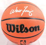 Walt Frazier Autographed Official NBA Wilson Basketball-Beckett W Holo *Silver