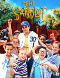 The Sandlot Autographed 11x14 Movie Photo w/7 Actors -Beckett W Hologram *Blue