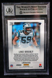 2012 Panini Prizm #279B PRIZMS Luke Kuechly Panthers BAS Autograph 10